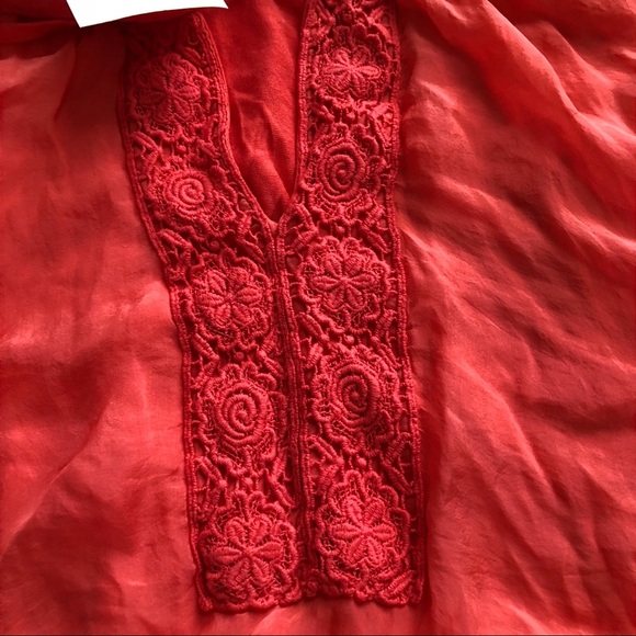 Coral - Flowy top - Picture 6 of 7